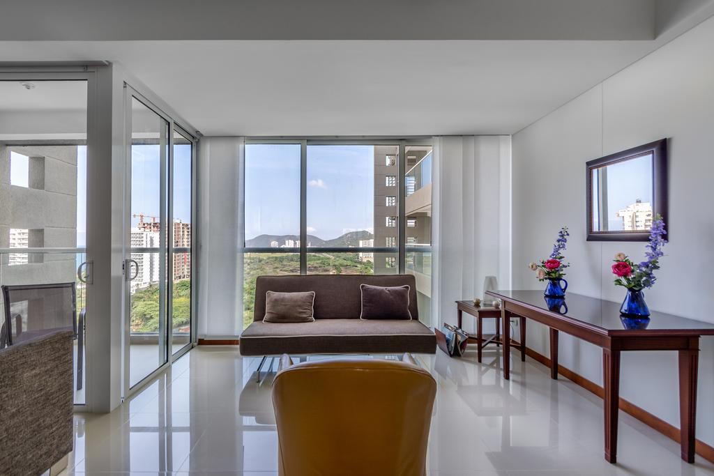 Apartamento - Condominio Zazue سانتا مارتا الغرفة الصورة